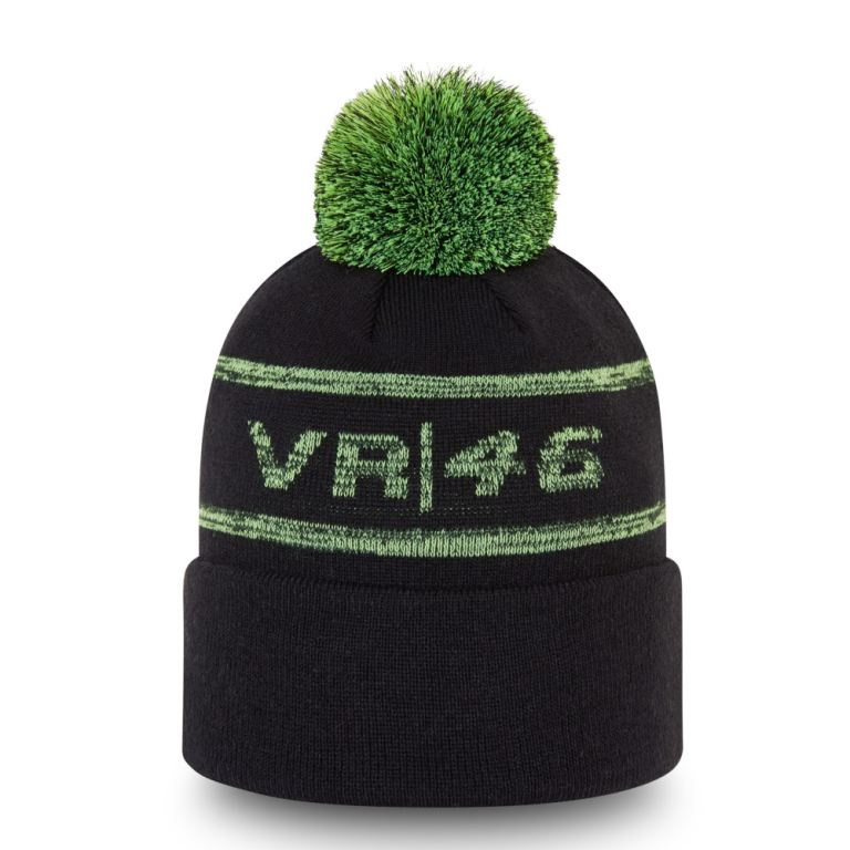 Gorras New Era Beanies Negros - VR46 Magic Bobble 93615QDCR